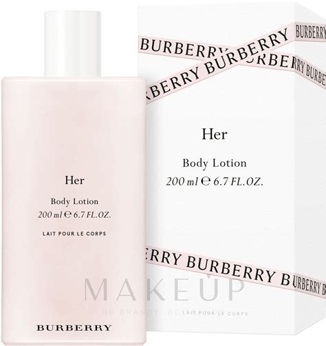 burberry perfume body lotion|burberry her body lotion 75ml.